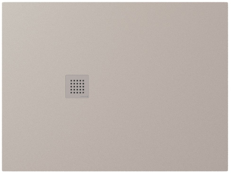 Polysan Treneca cădiță de duș dreptunghiulară 120x90 cm bej 84307.81
