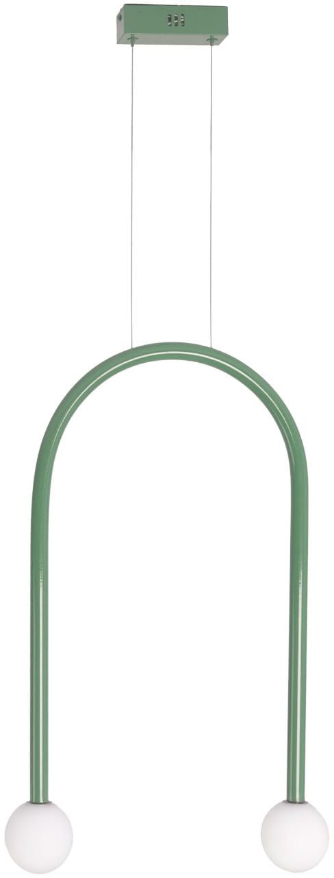 MaxLight Enigma lampă suspendată 2x2 W verde P0522