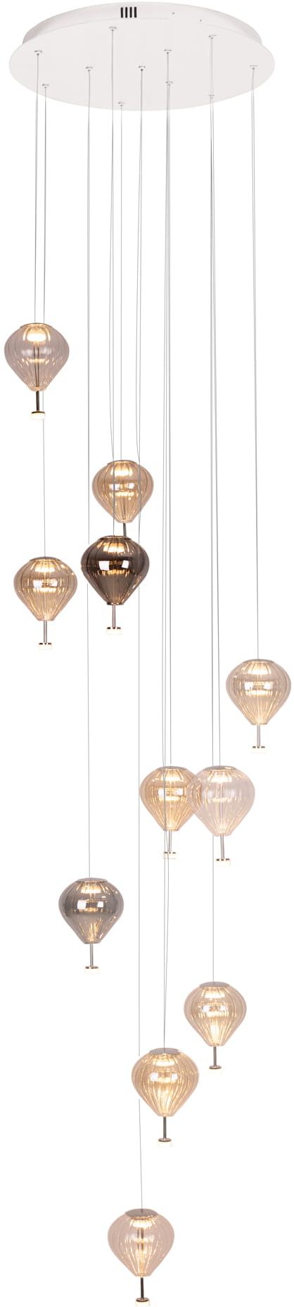 MaxLight Palloncini lampă suspendată x6 W alb P0526D