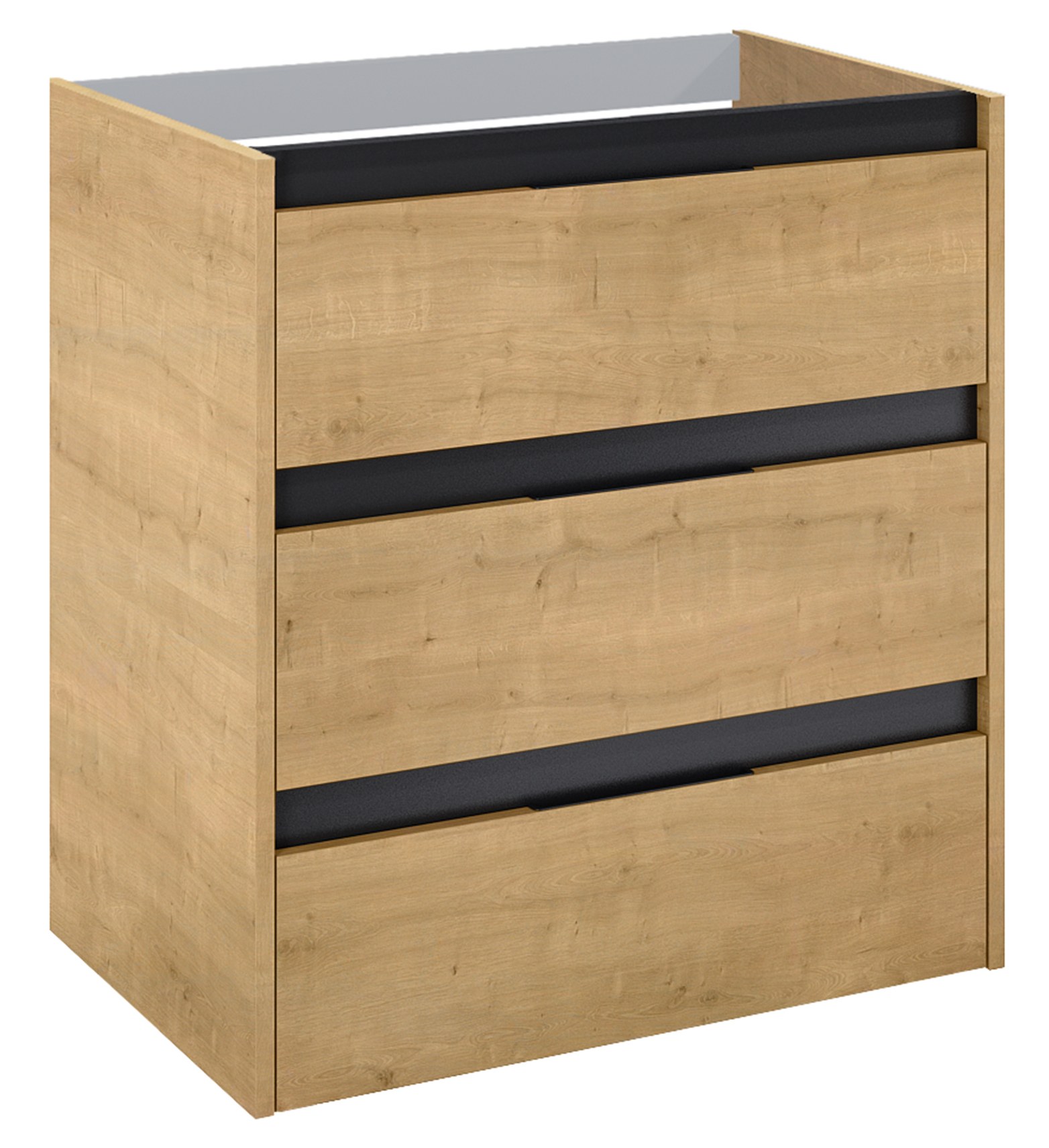 Roca Alpine dulap 68.5x45.2x74 cm sub chiuveta pe perete stejar A857867464