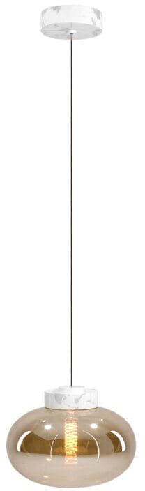 MaxLight Palloncini lampă suspendată 1x7 W alb-chihlimbar P0518