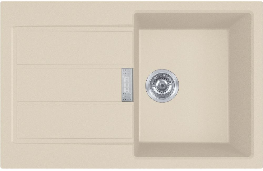Franke Sirius chiuvetă tectonite 78x50 cm bej 143.0676.419