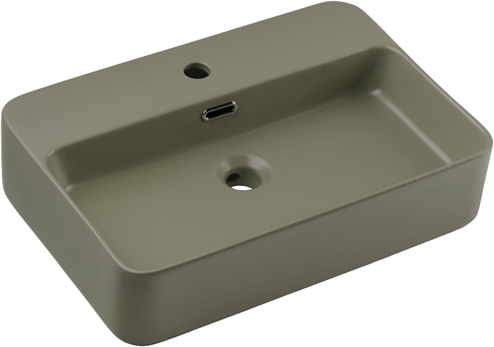 Comad Trust 2 lavoar 55x38 cm dreptunghiular de blat verde TRUST 2 OLIVER GREEN ( E-6282 )