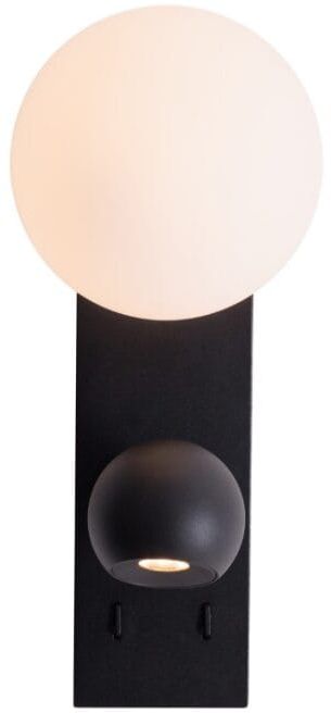 MaxLight Atom lampă de perete 2x5 W negru W0351