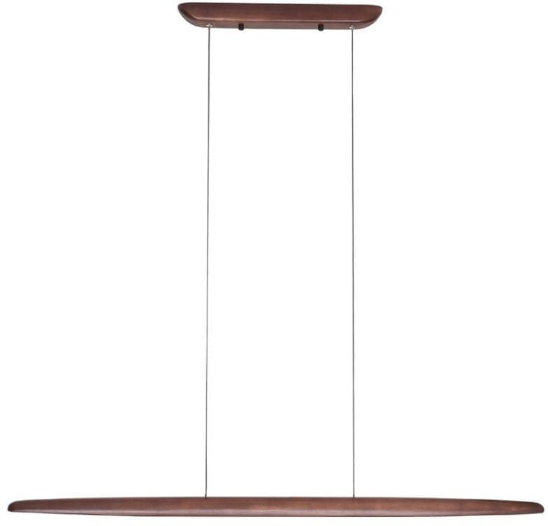 MaxLight Woody lampă suspendată 1x25 W maro P0598