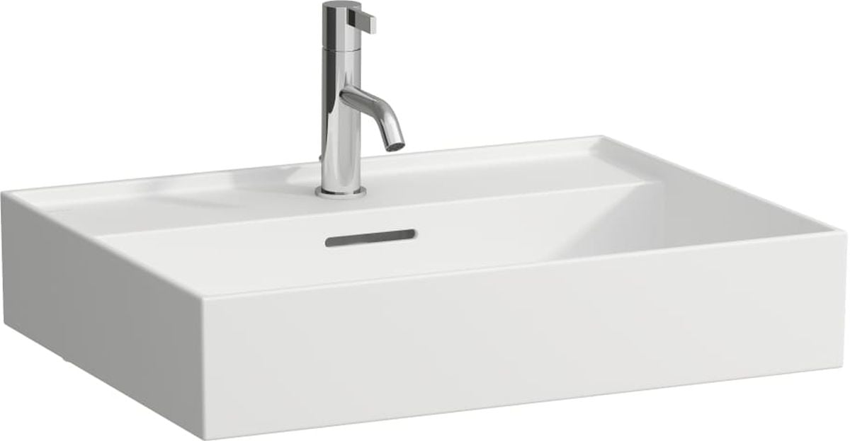 Laufen Kartell lavoar 60x46 cm dreptunghiular clasică-mobilier alb H8103337571041