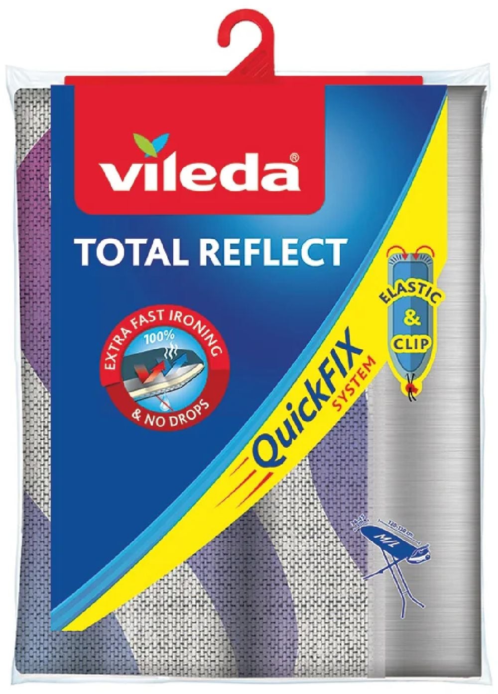 Vileda Total Reflect husă pentru masa de calcat 130x45 cm 163263