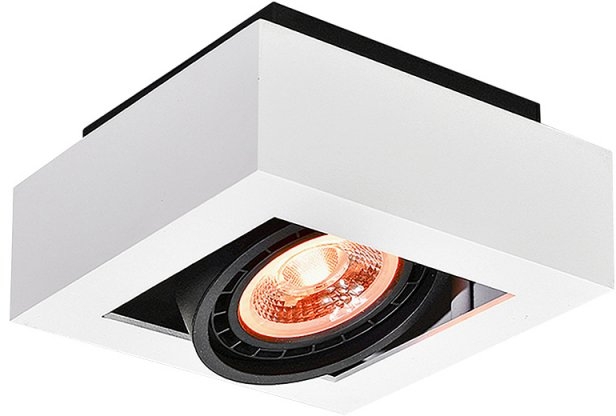 GTV Loid lampă de tavan 1x40 W alb OS-LOID-GU10-00-DEC