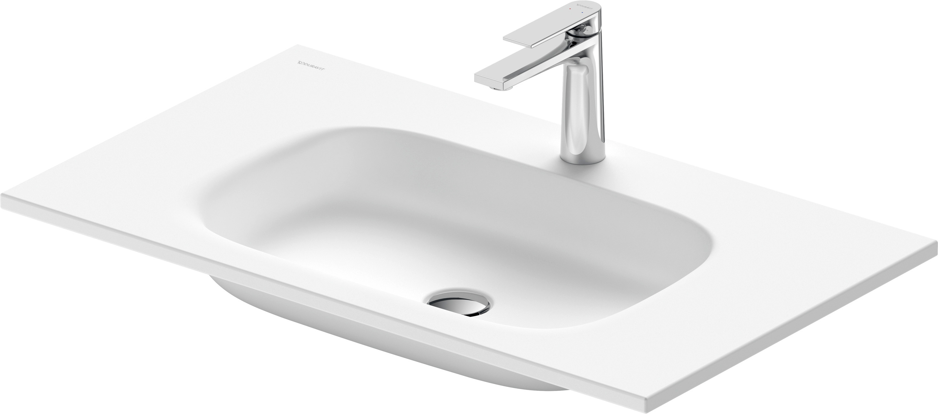 Duravit Sivida lavoar 82x48.5 cm dreptunghiular mobilier alb 2650013200