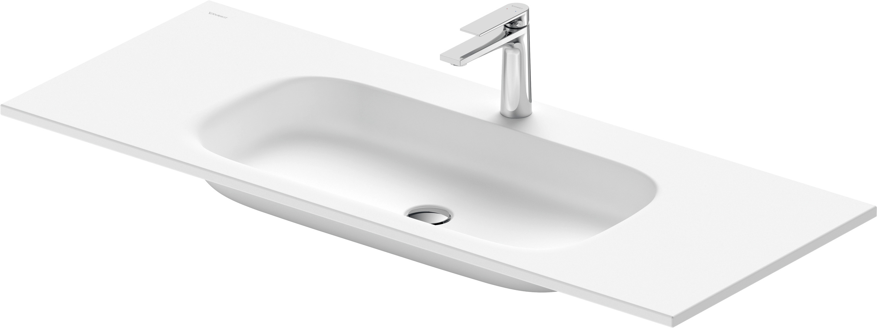 Duravit Sivida lavoar 122x48.5 cm dreptunghiular mobilier alb 2650033200