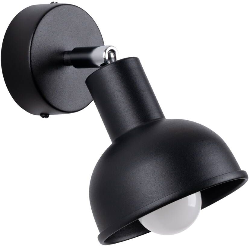 Sollux Lighting Elba plafonier 1x15 W negru SL.1316