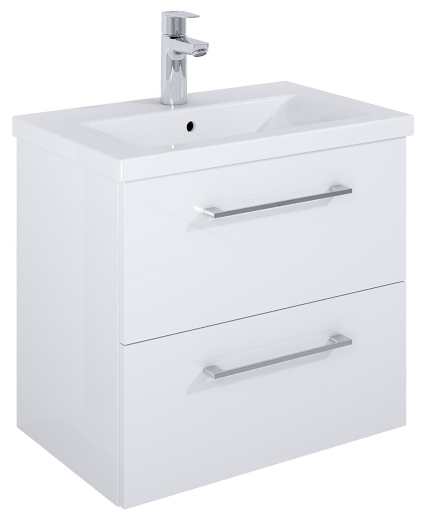 Roca Roma Compact dulap 60x38.4x53 cm sub chiuveta pe perete alb A857952806