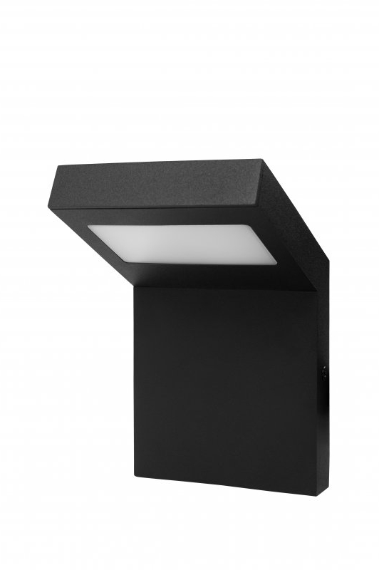 GTV London aplica exterior 1x10 W negru LD-LON10WA-10