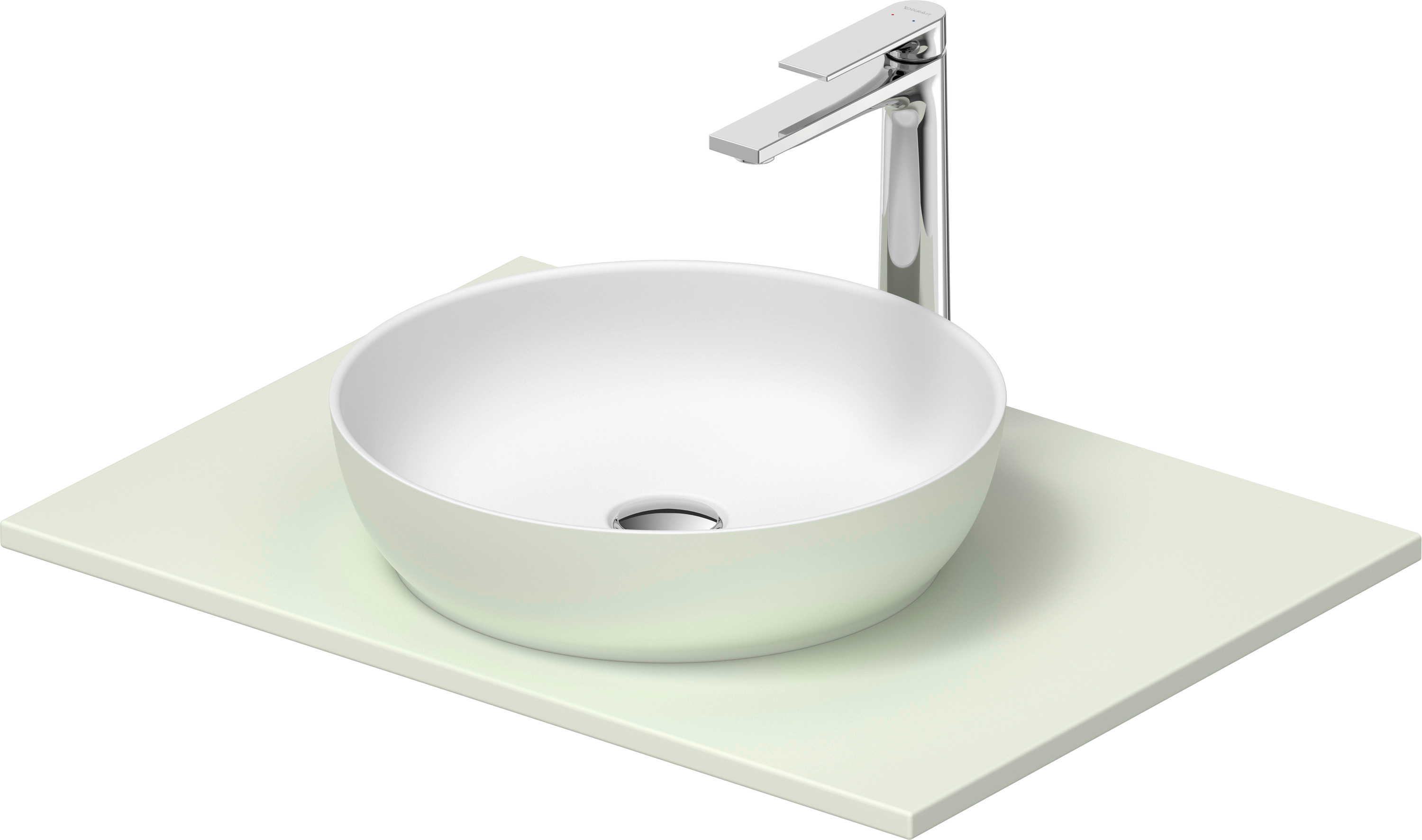 Duravit Sivida lavoar cu consolă 68 cm verde 268012FH00