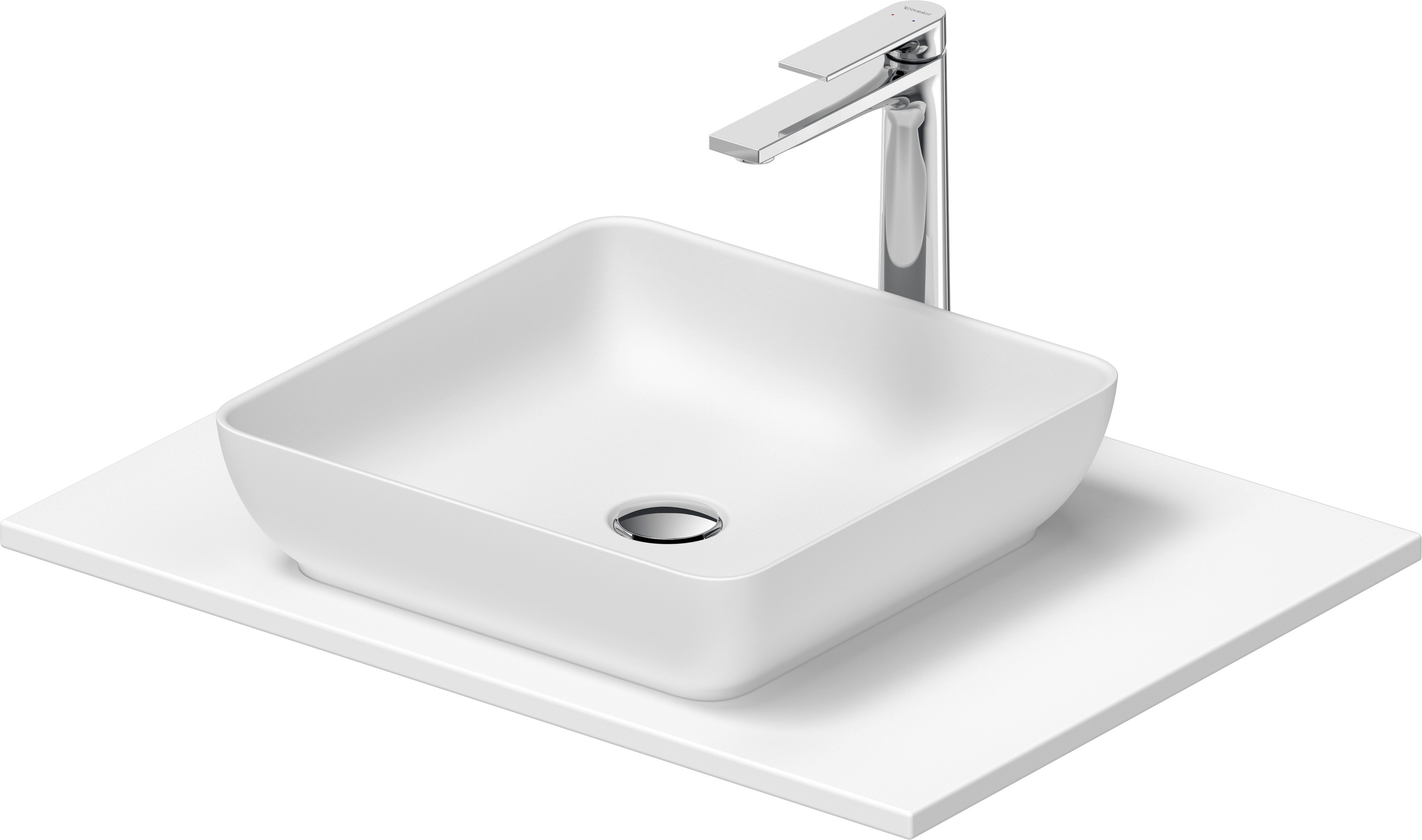 Duravit Sivida lavoar cu consolă 68 cm alb 2680173200