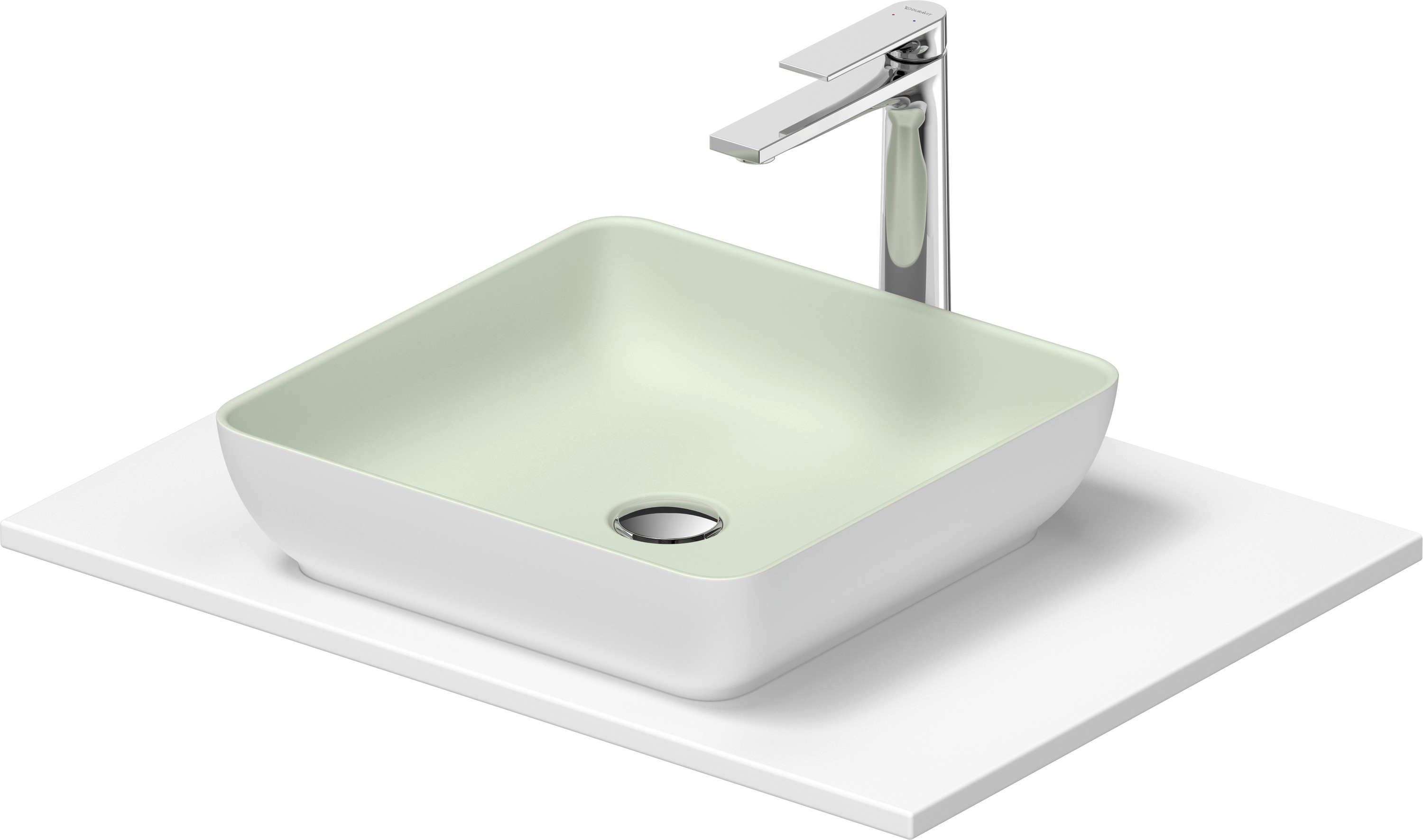 Duravit Sivida lavoar cu consolă 68 cm alb 268017FG00