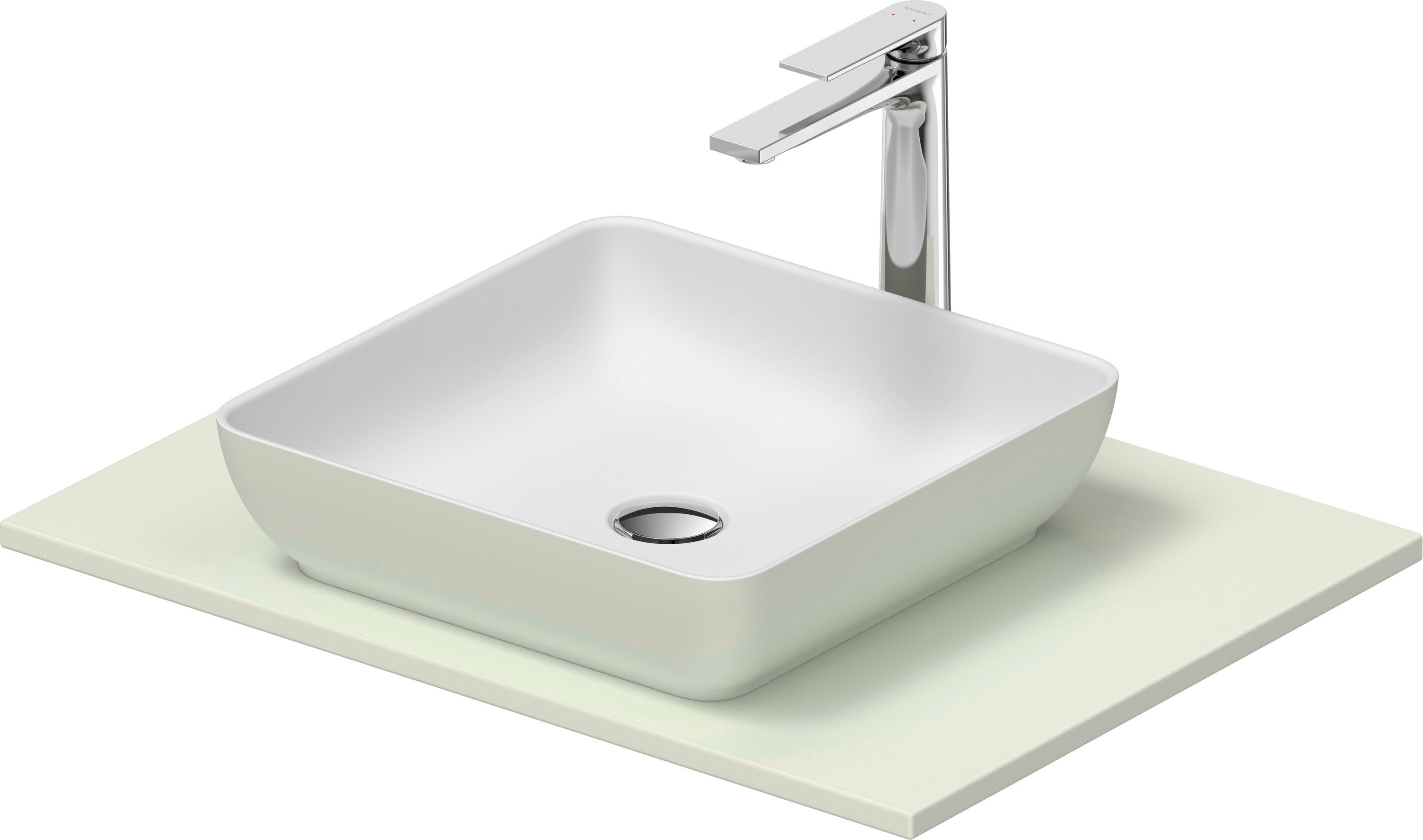 Duravit Sivida lavoar cu consolă 68 cm verde 268017FH00