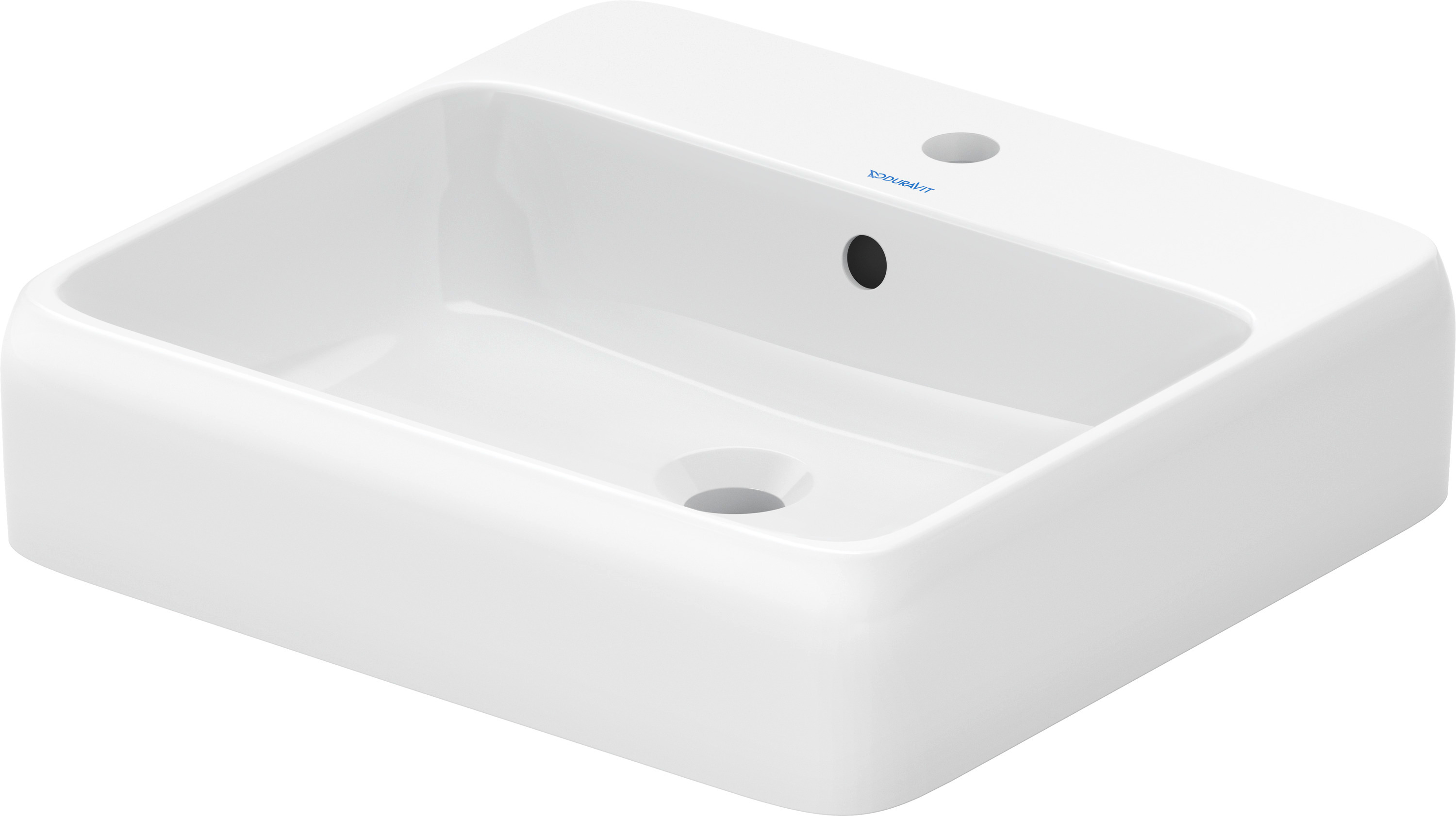 Duravit Qatego lavoar 50x47 cm dreptunghiular de blat alb 2385500027