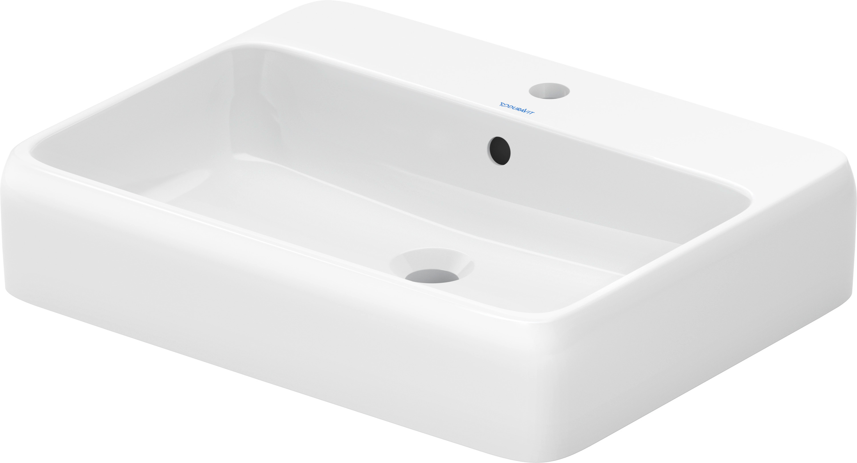 Duravit Qatego lavoar 60x47 cm dreptunghiular de blat alb 2385600027