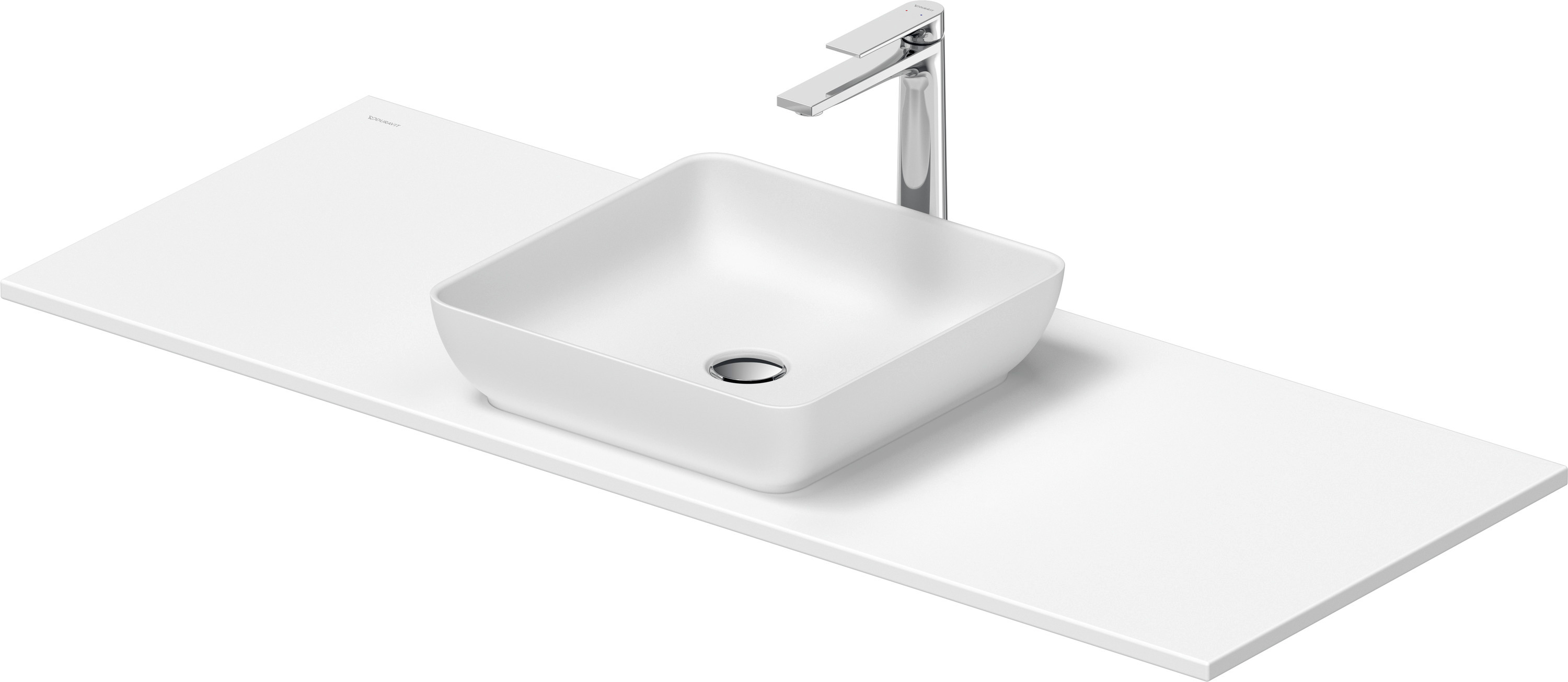 Duravit Sivida lavoar cu consolă 128 cm alb 2680203200