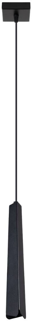 Sollux Lighting Prysm lampă suspendată 1x8 W negru SL.1400