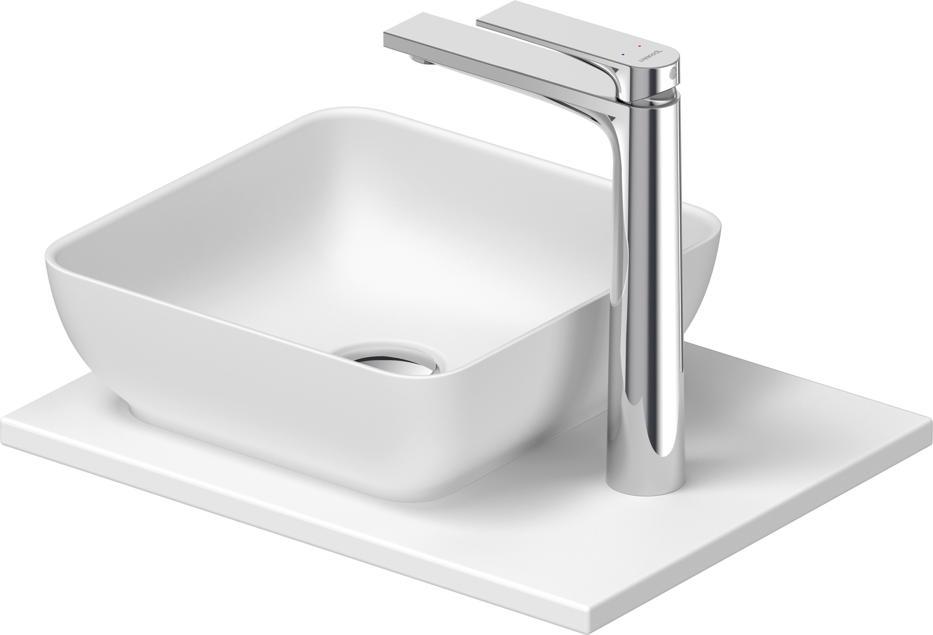 Duravit Sivida lavoar cu consolă 41 cm alb 2680233200