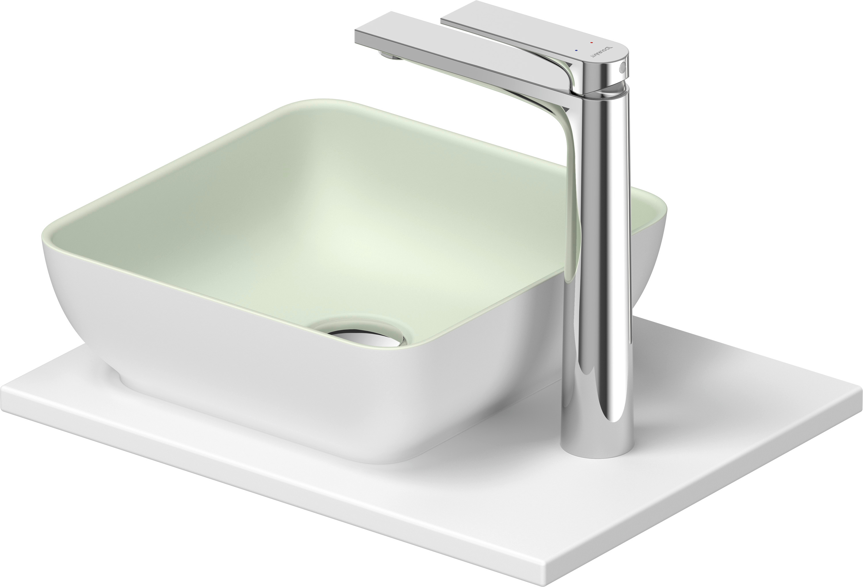 Duravit Sivida lavoar cu consolă 41 cm alb 268023FG00