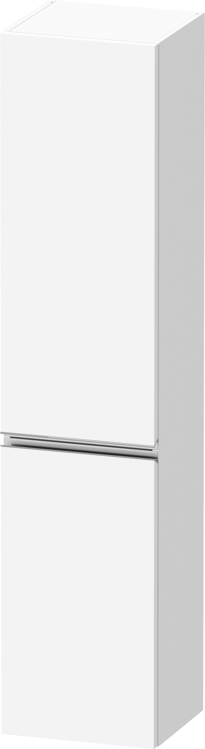 Duravit Sivida dulap 40x37.4x176 cm laterala pe perete alb-crom SV1370L10180000