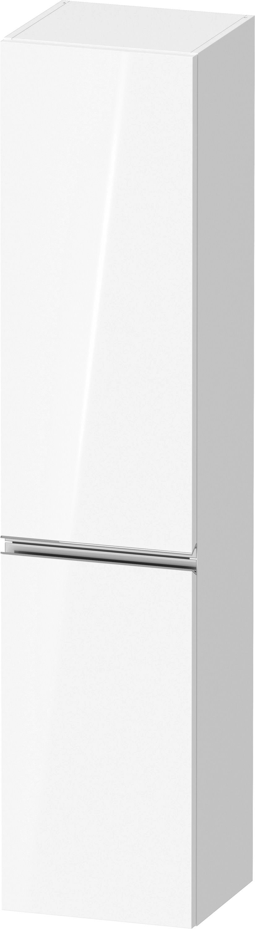 Duravit Sivida dulap 40x37.4x176 cm laterala pe perete alb-crom SV1370L10220000