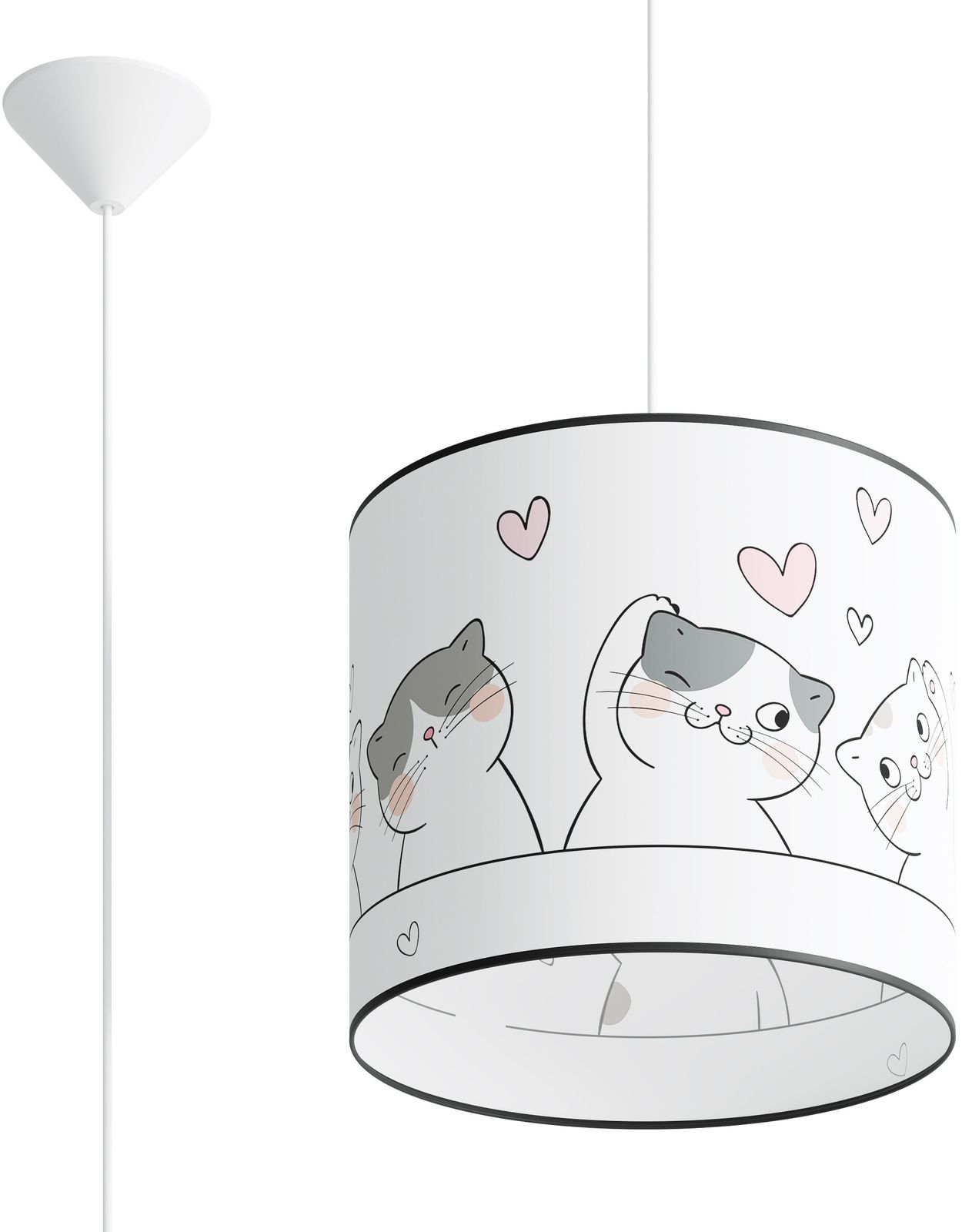 Sollux Lighting Cat lampă suspendată 1x15 W multicolor SL.1419