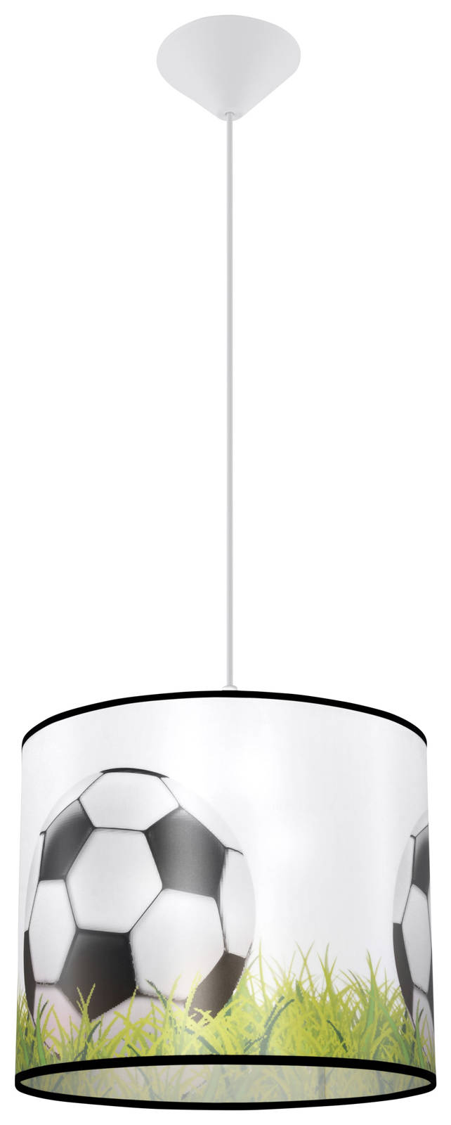 Sollux Lighting Piłka lampă suspendată 1x15 W alb-negru-verde SL.1429