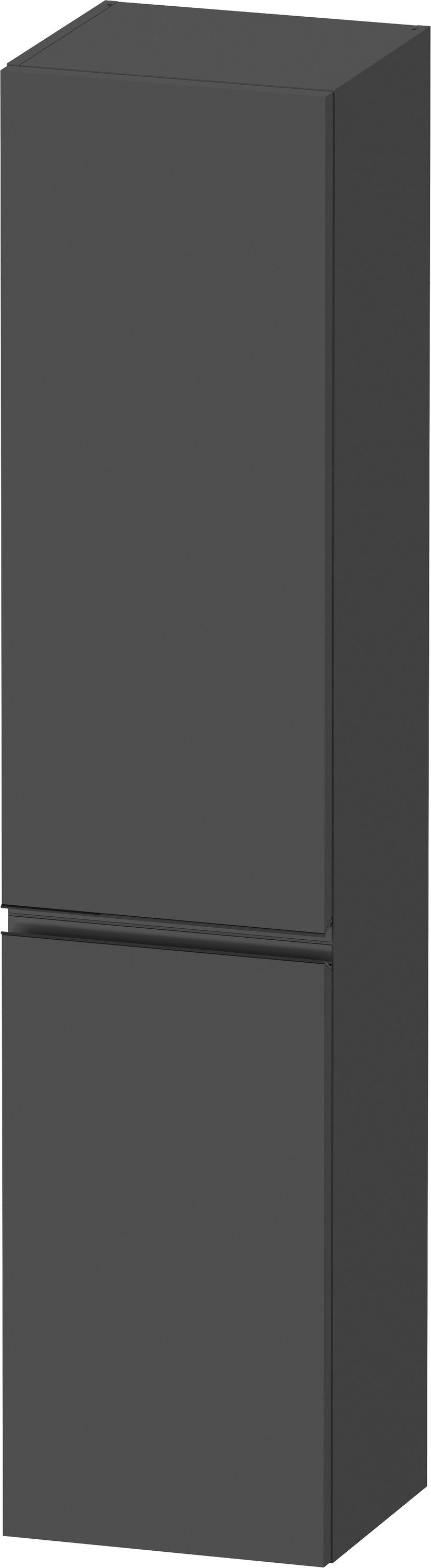 Duravit Sivida dulap 40x37.4x176 cm laterala pe perete negru-grafit SV1370LBD490000