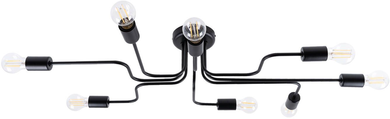 Sollux Lighting Vector lampă de tavan x15 W negru SL.1448