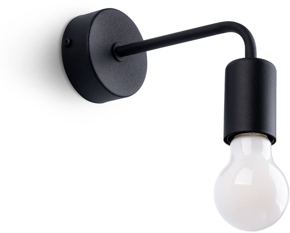 Sollux Lighting Norah plafonier 1x15 W negru SL.1449