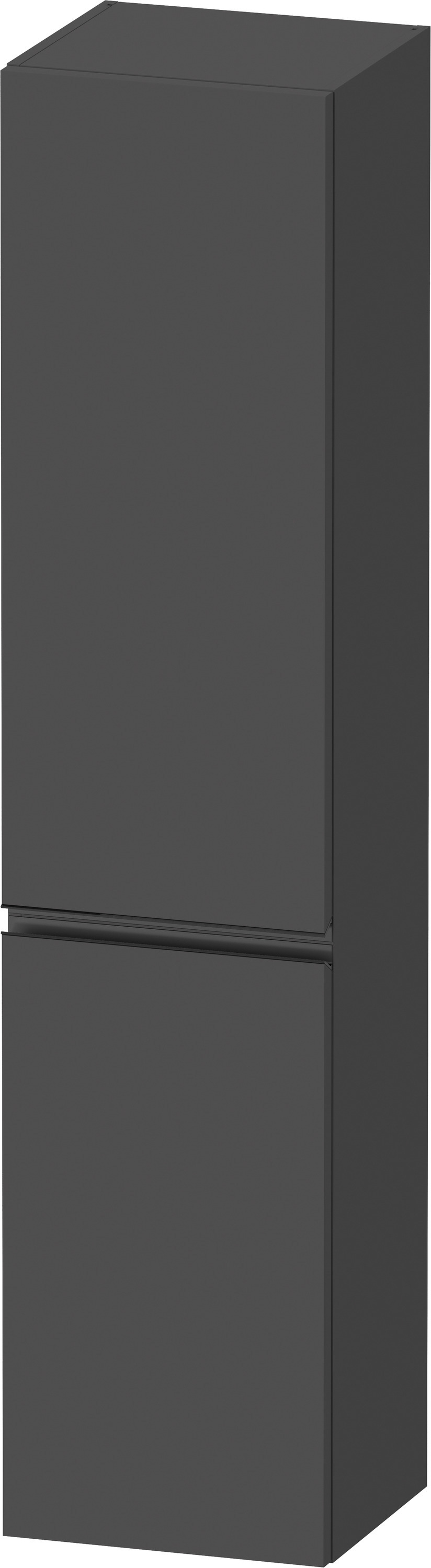Duravit Sivida dulap 40x37.4x176 cm laterala pe perete negru-gri SV1370RBD490000