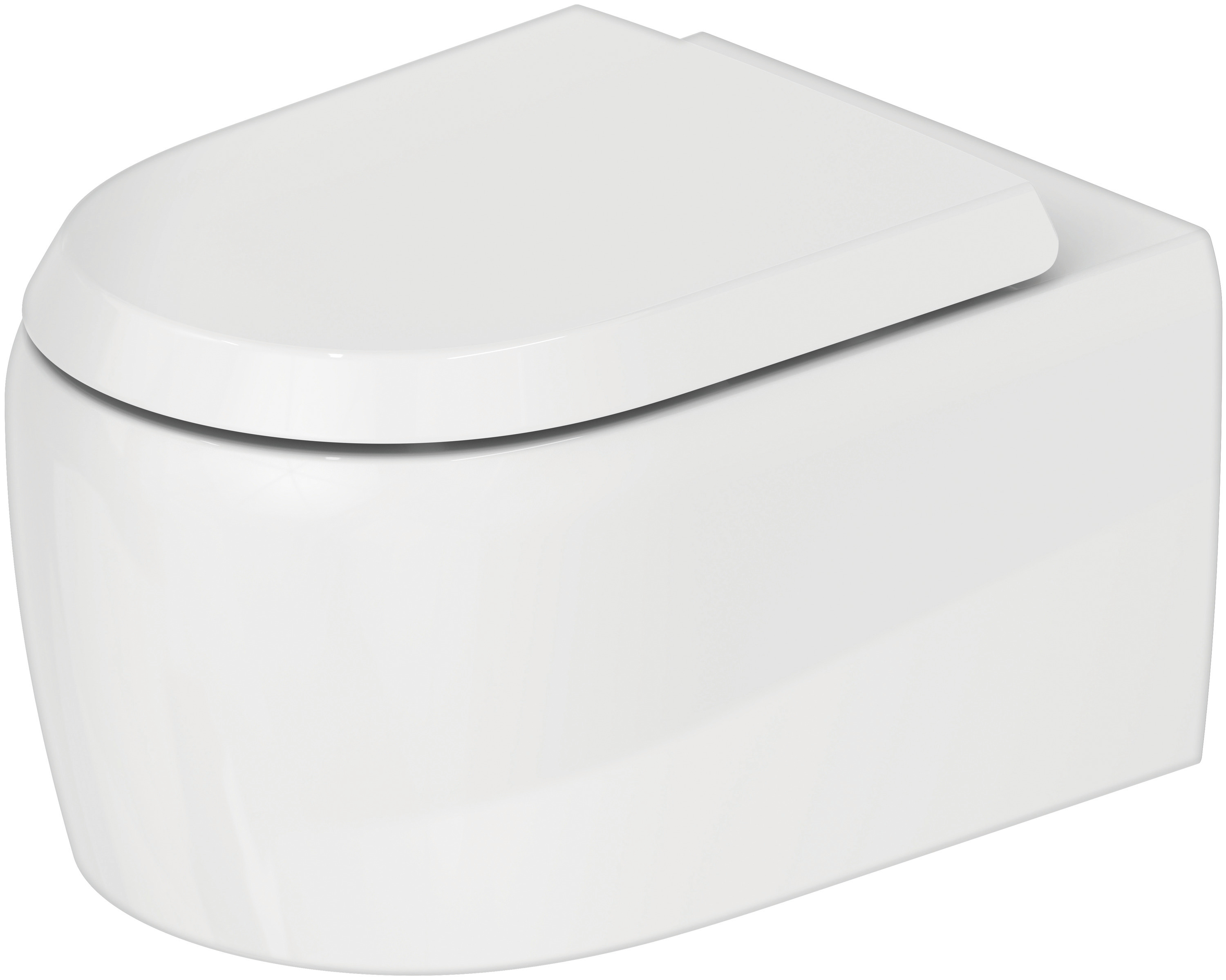 Duravit Qatego vas wc agăţat da alb lucios 2583092000