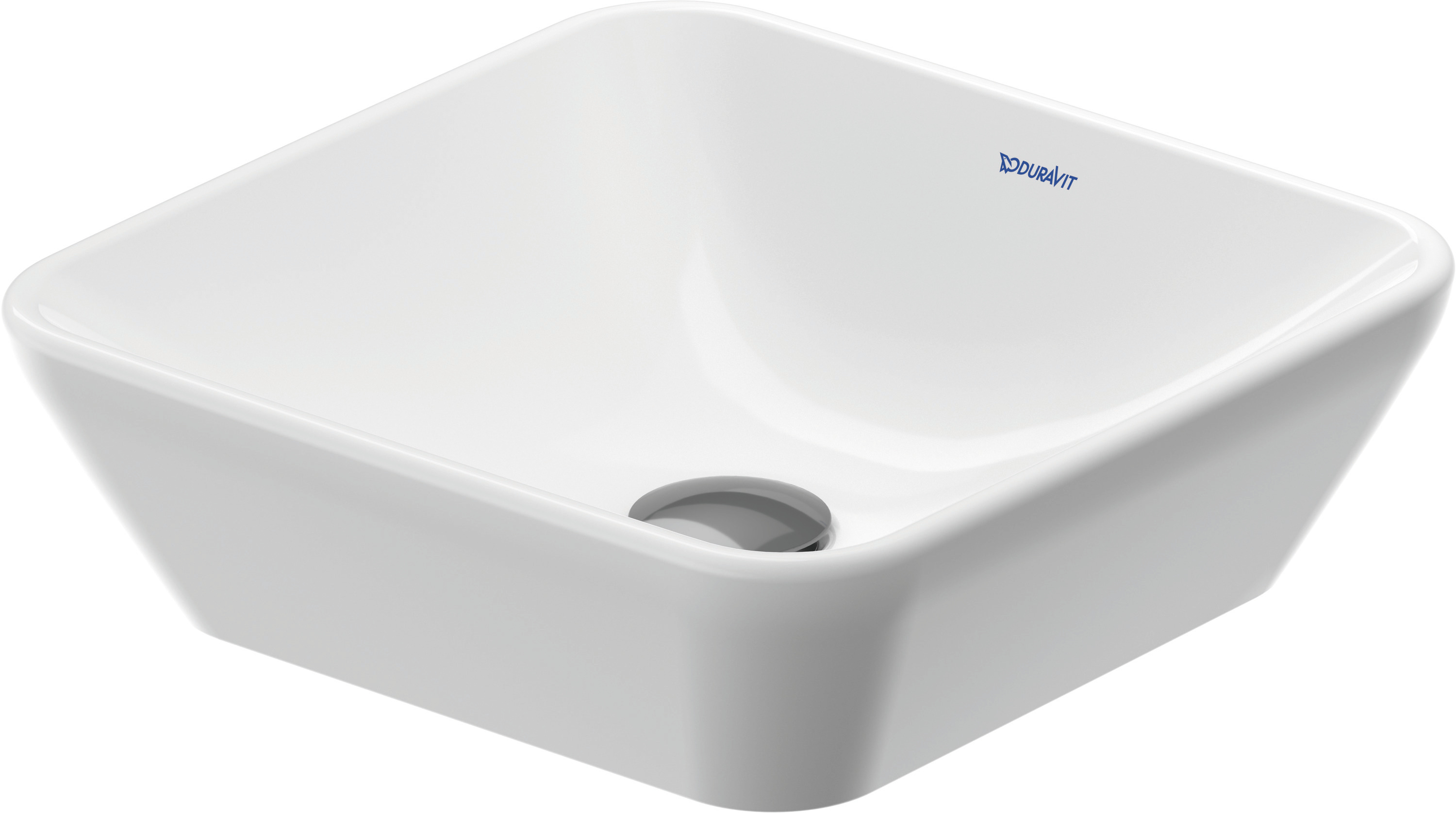 Duravit D-Neo lavoar 40x40 cm pătrat de blat alb 2397400070