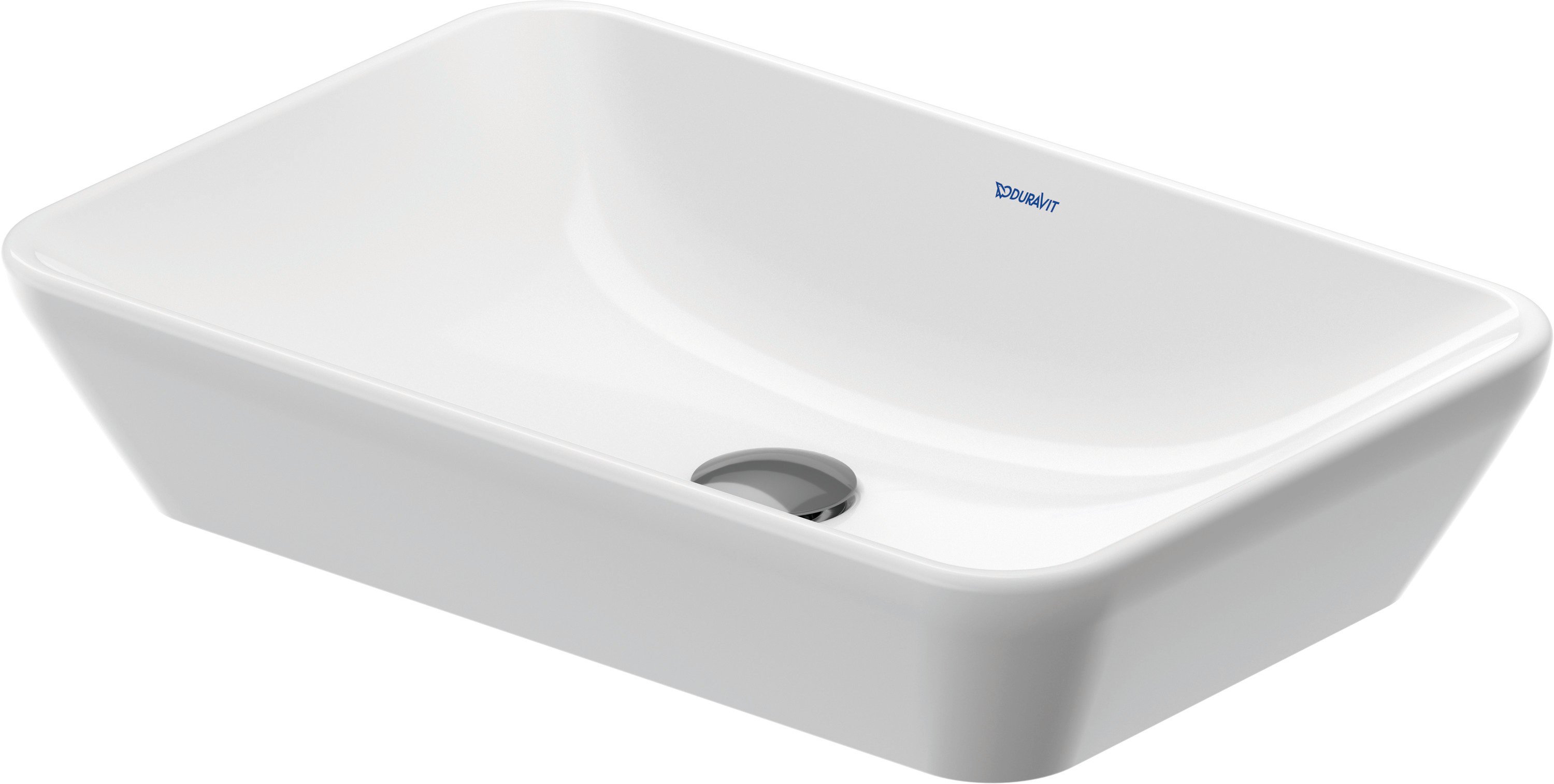 Duravit D-Neo lavoar 60x40 cm dreptunghiular de blat alb 2397600070