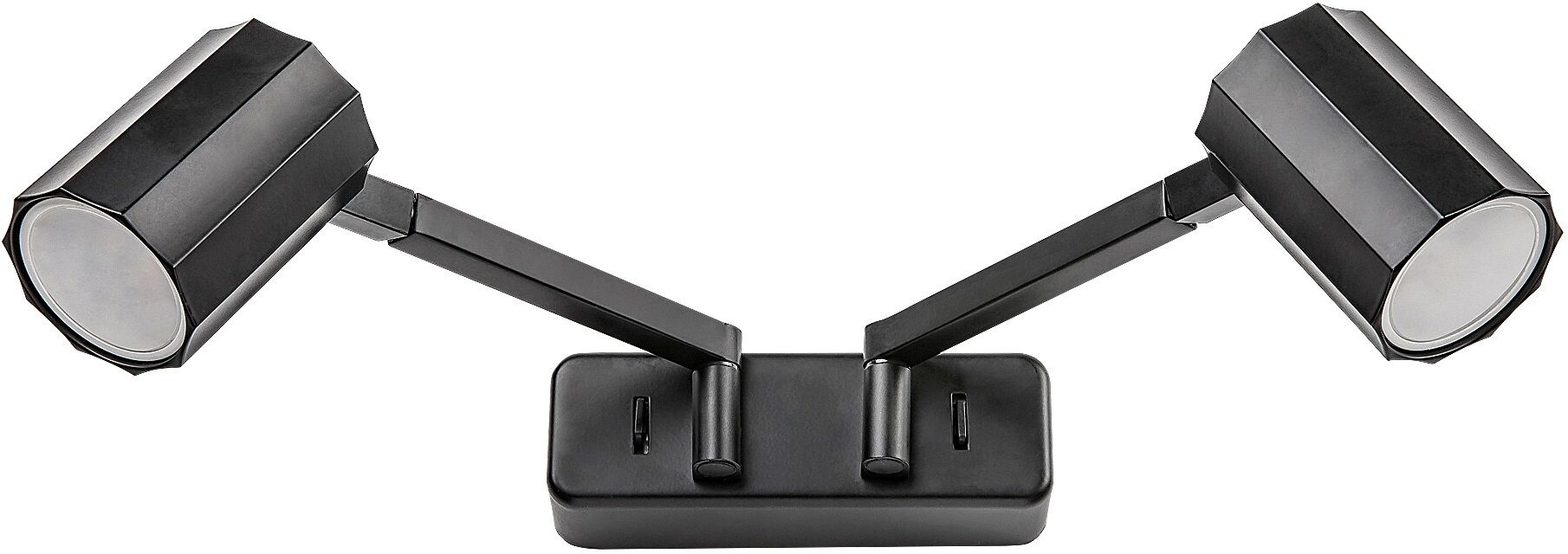 Rabalux Karter lampă de perete 2x5 W negru 73028