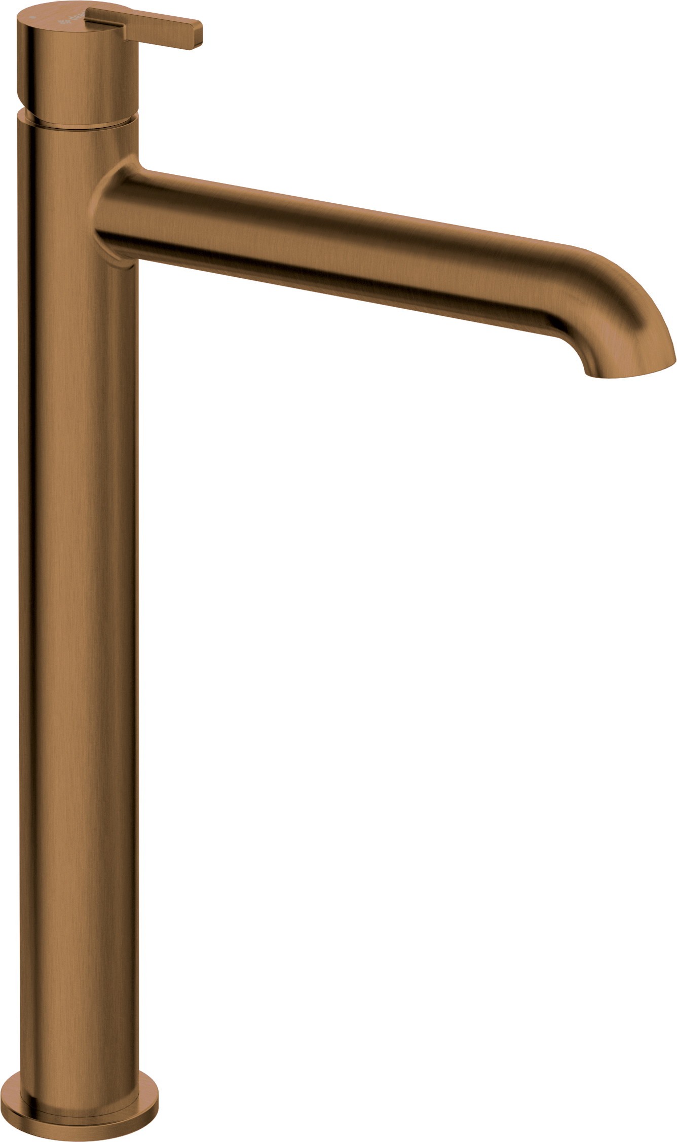Deante Silia baterie lavoar stativ alamă/bronz antic BQS_C20K