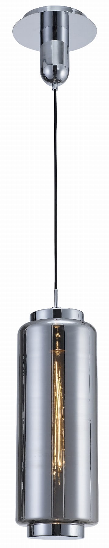 Mantra Jarras lampă suspendată 1x40 W crom-grafit 6197