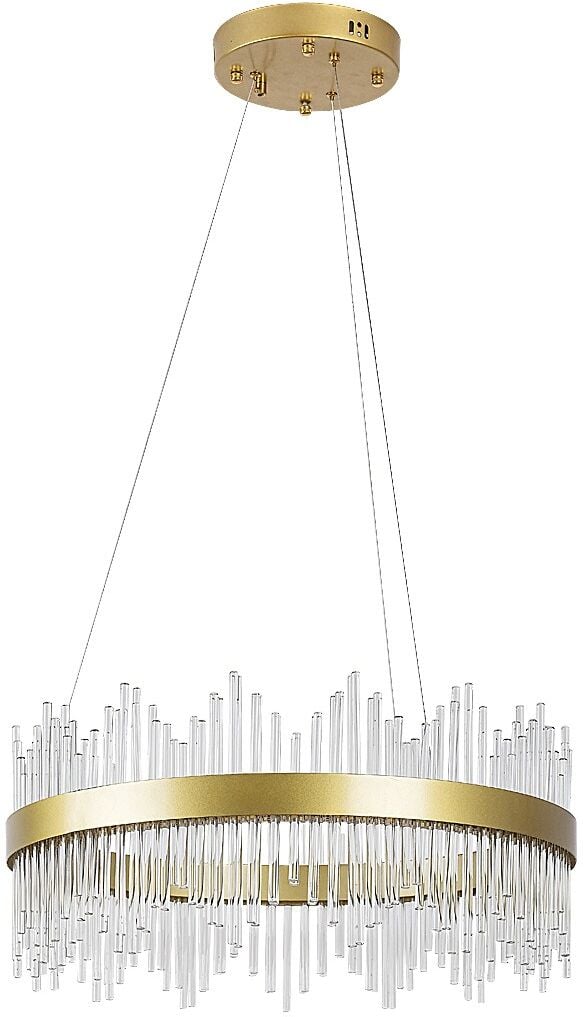 Rabalux Mabel lampă suspendată x36 W transparent-auriu 72227