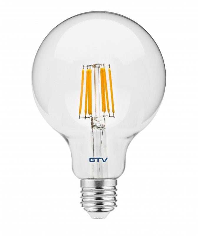 GTV bec cu led 1x8 W 3000 K E27 LD-G95FLE8-30