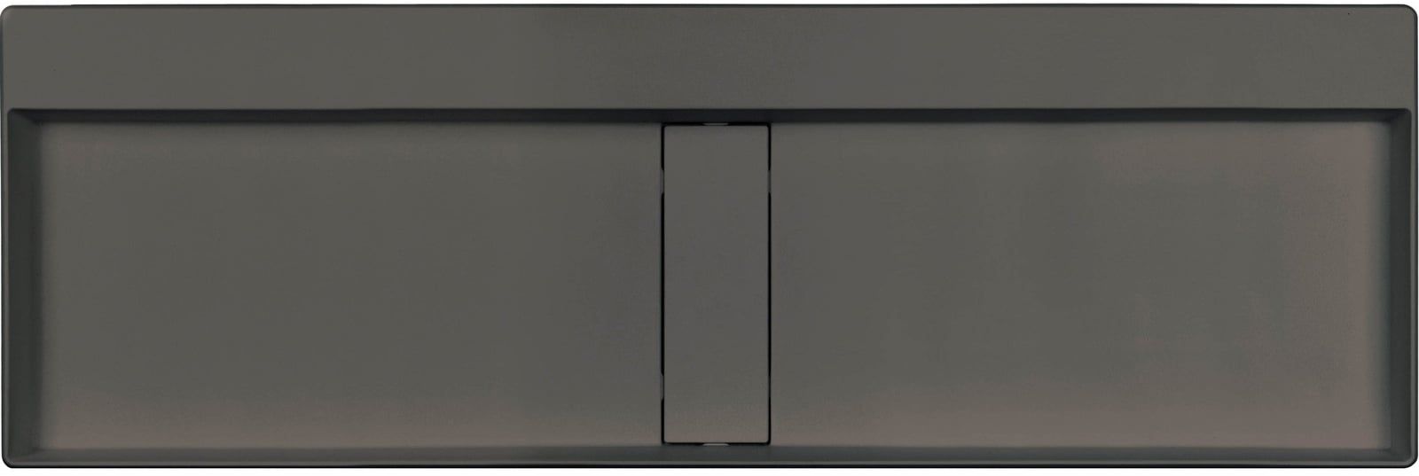 Deante Blur lavoar 120x40 cm dreptunghiular de blat antracit CQB_TU2S