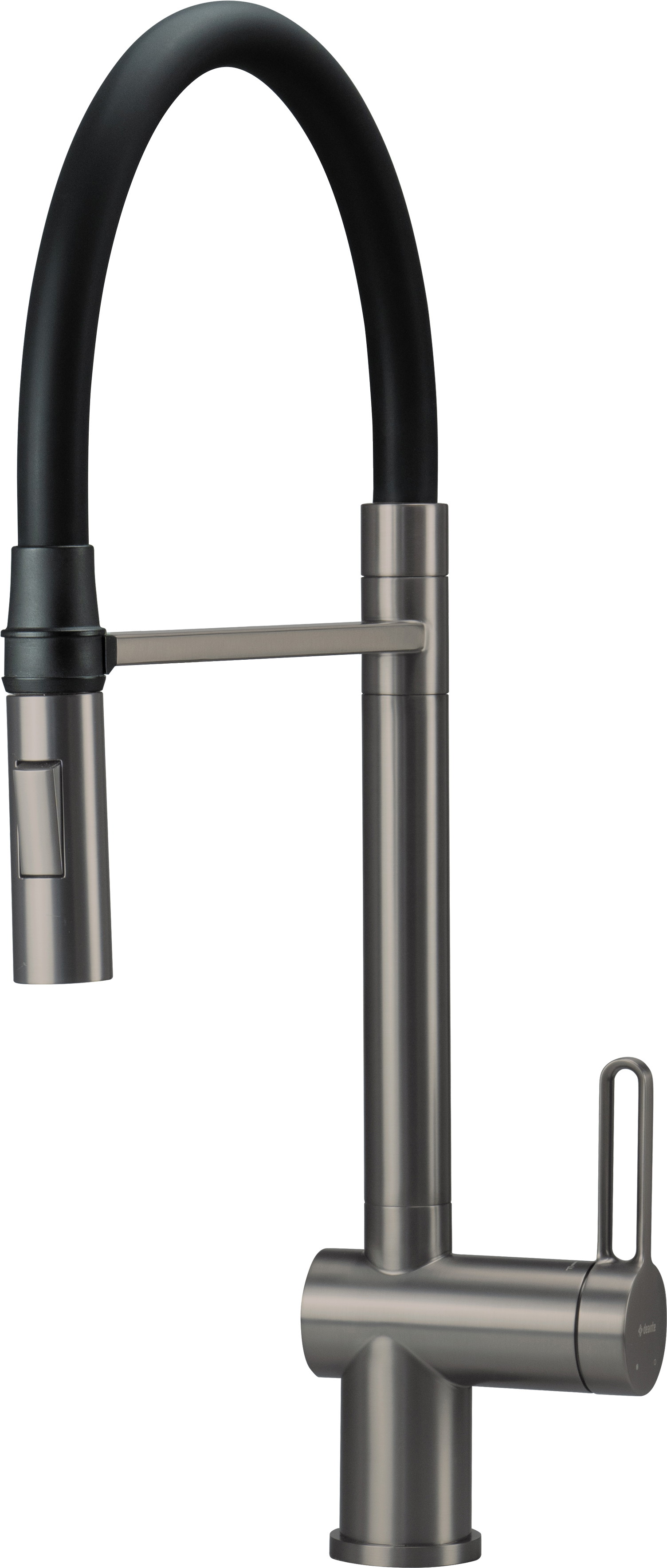 Deante Magnetic baterie bucătărie pe picior grafit/gri BRM_D72M