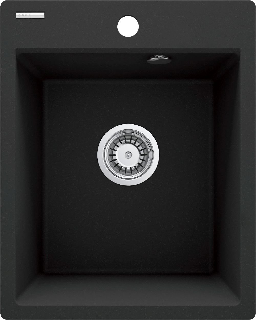 Deante Corio chiuvetă din granit 50x40 cm gri/grafit/onix ZRC_G103