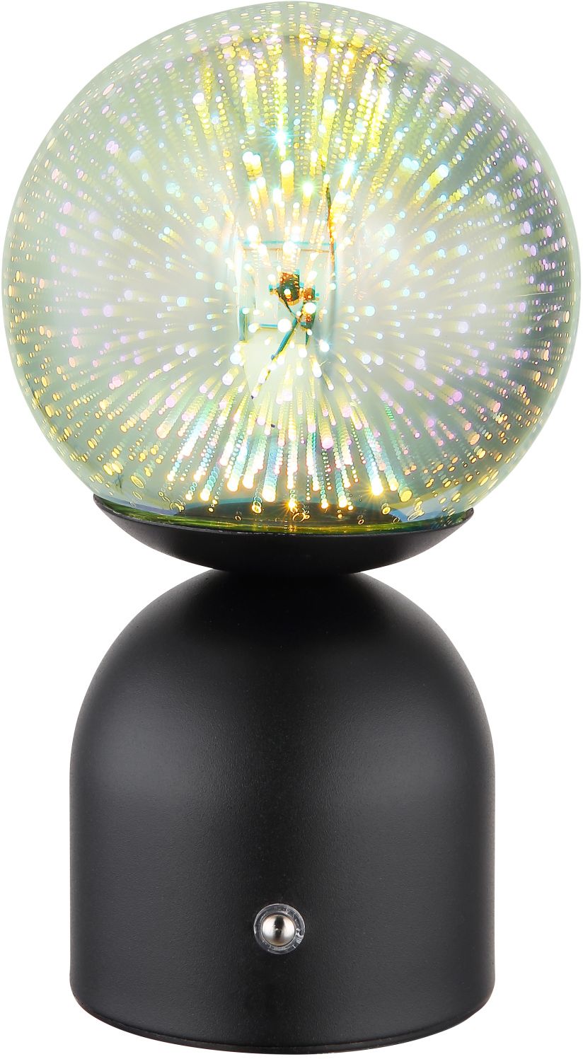 Globo Lighting Julsy veioză 1x2.5 W negru 21006SS