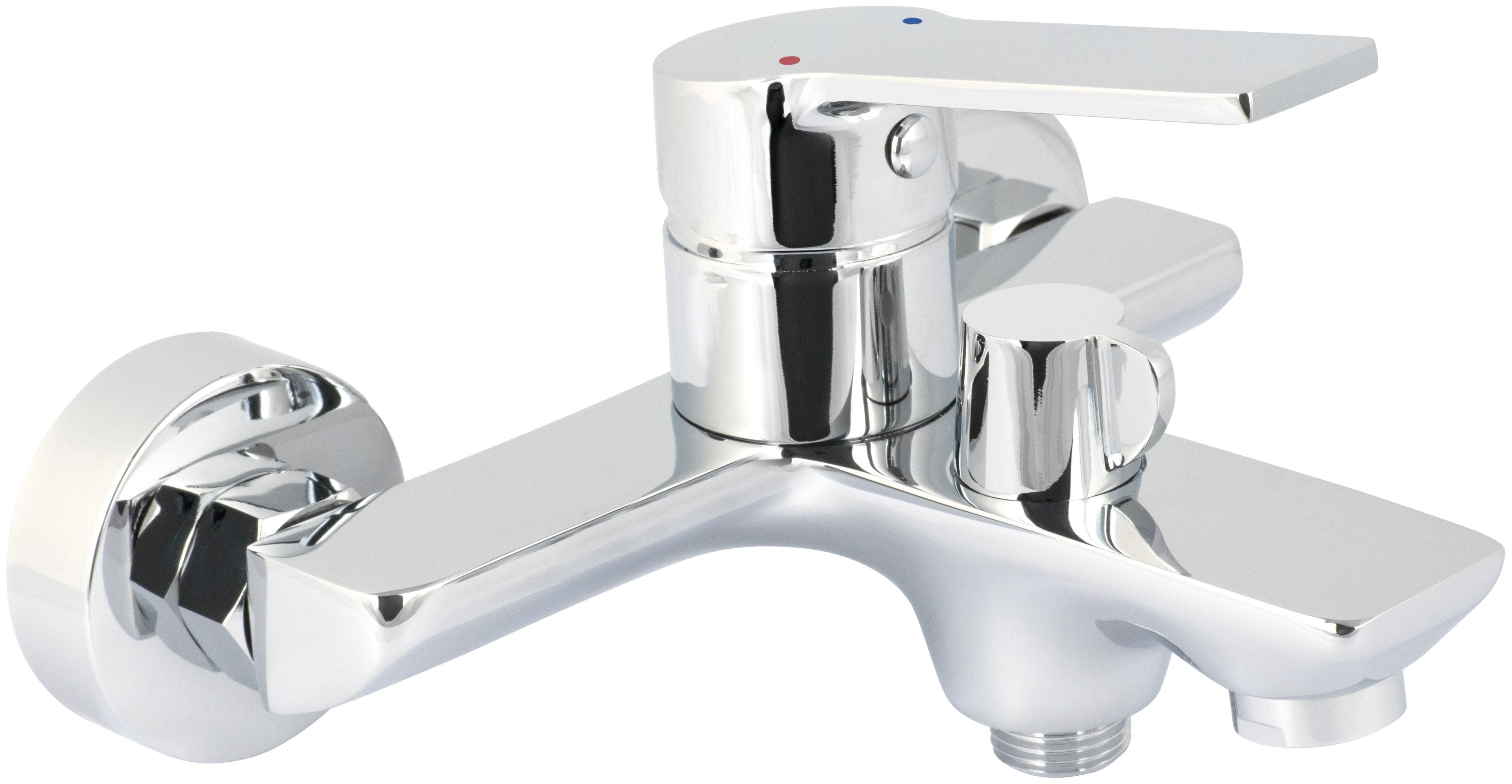 Deante Loco baterie cadă-duș perete crom BLC_010M