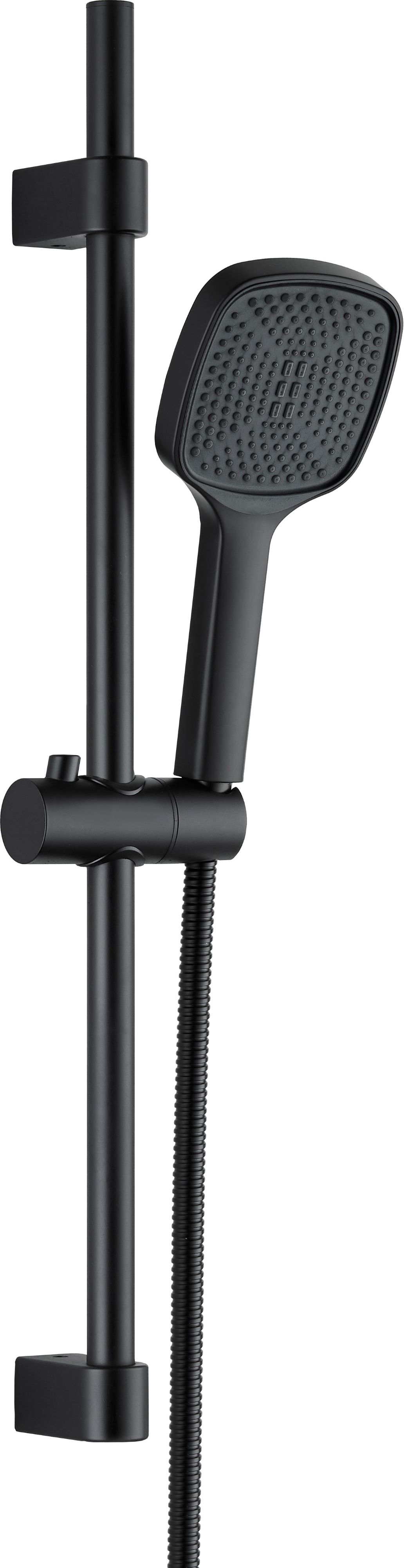 Deante Maro set de duș perete negru mat NLO_N51K