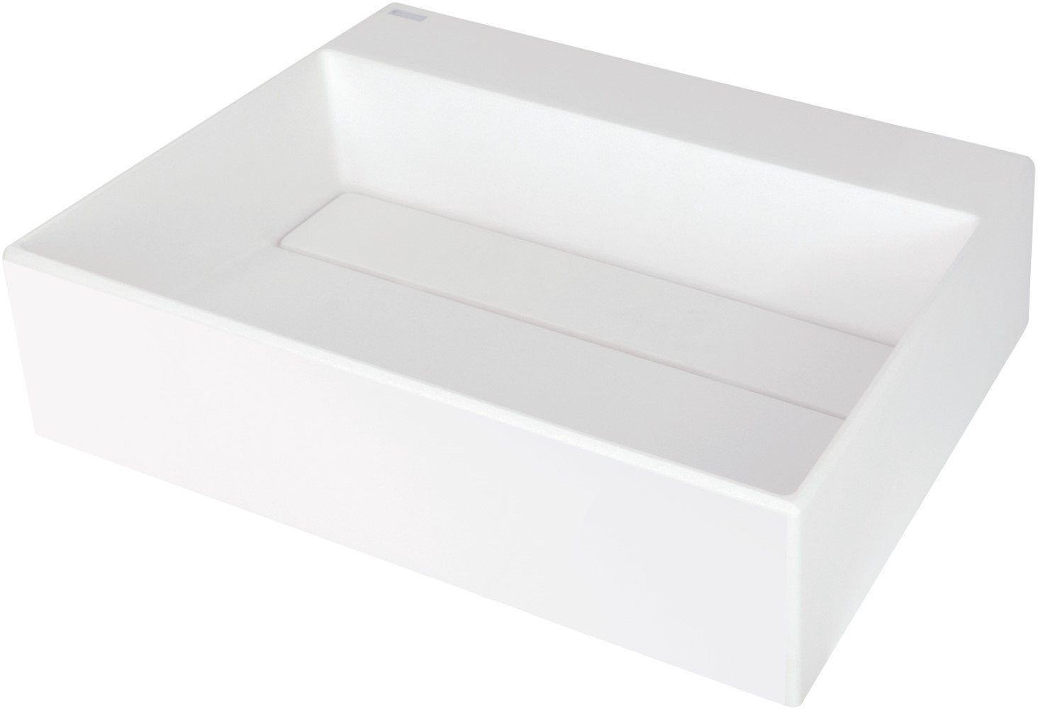 Deante Correo lavoar 50x40 cm dreptunghiular de blat alb CQR_AU5M